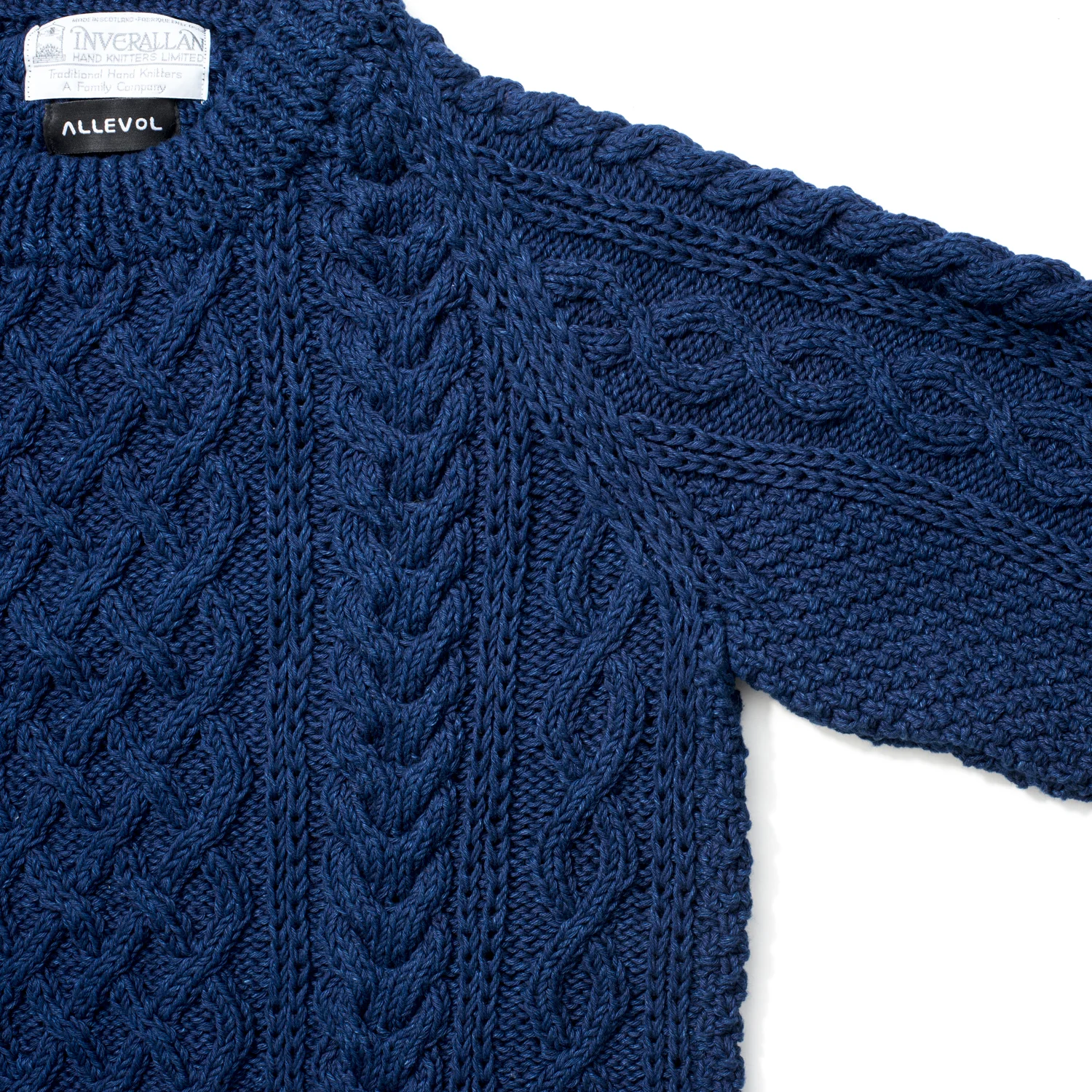 Inverallan x Allevol Indigo Sweater 1A — Allevol